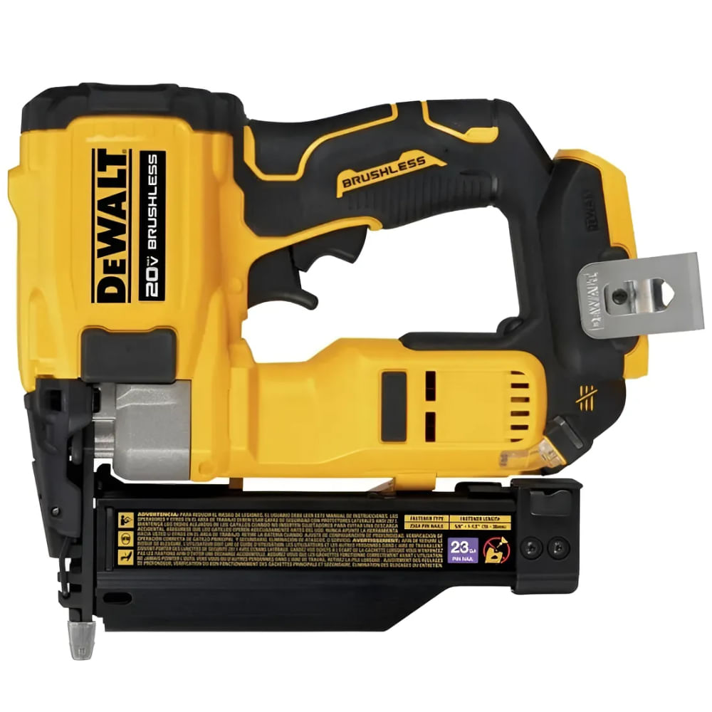 Pinador 23GA 20V MAX Brushless Atomic sem Bateria e Carregador DCN623B Dewalt